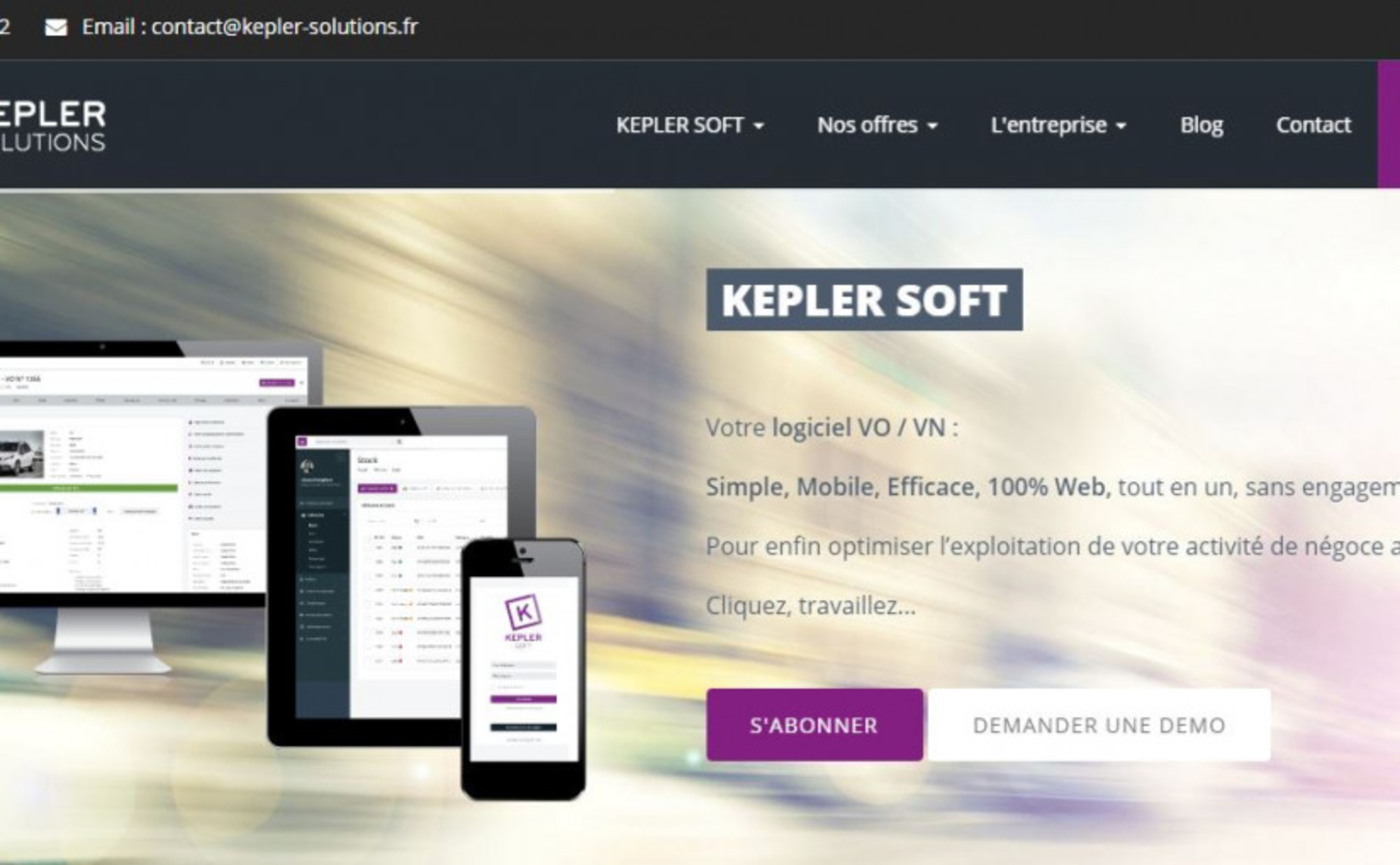 Kepler Soft logiciel de gestion automobile VO/VN