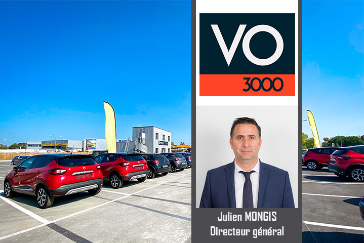 Julien Mongis, directeur général VO 3000