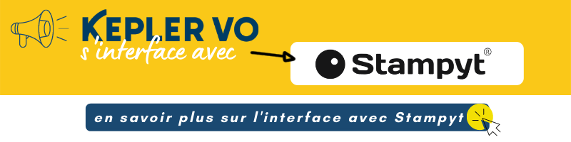 KeplerVO s'interface avec Stampyt